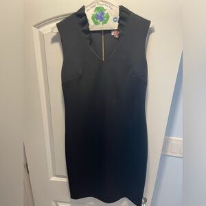 Black Calvin Klein cocktail dress